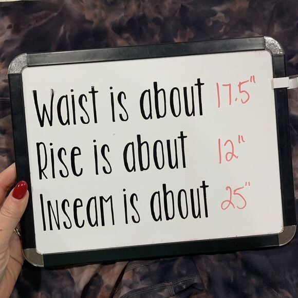 Lululemon Athletica Plus Sz 18 Align Pant 25” Crop Leggings Diamond Dye Graphite - Picture 8 of 8